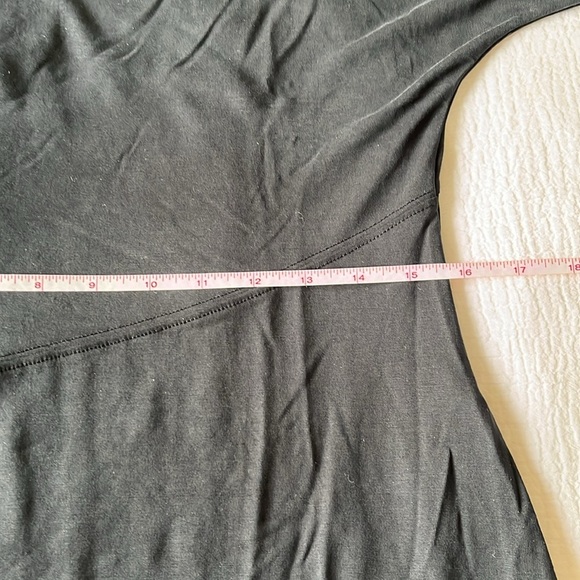 Sweaty Betty Rhea Midi Shirt Dress Travel Airport Black Size XXS Comfy Soft - Picture 9 of 12